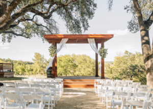 Reunion Ranch outdoor wedding venue overlooking the Texas Hill Country